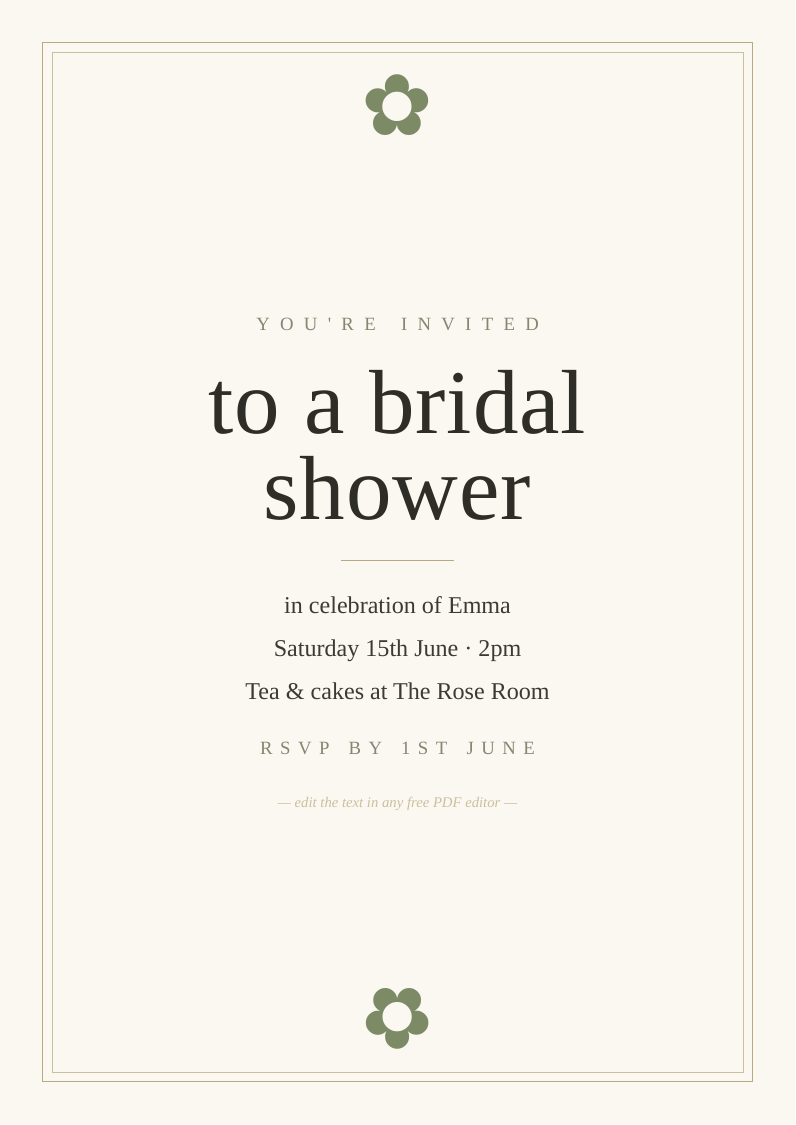 Invitation