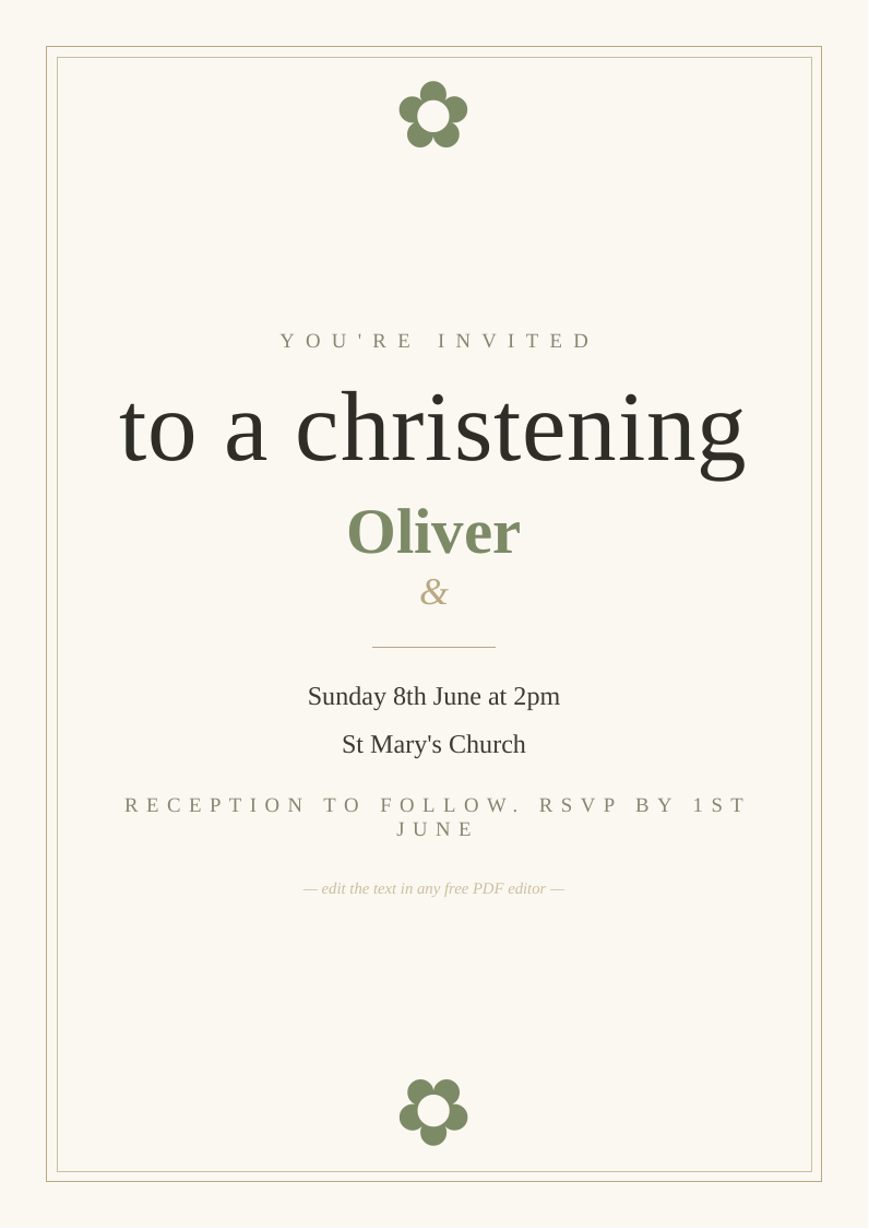 Invitation
