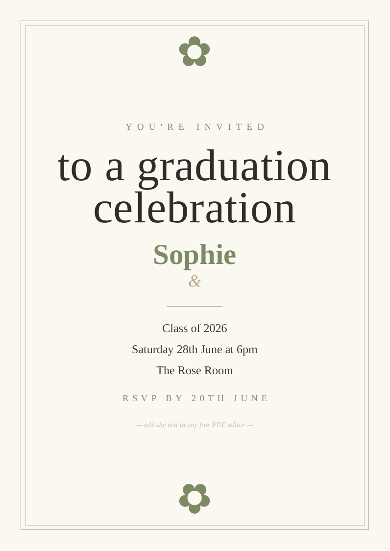 Invitation