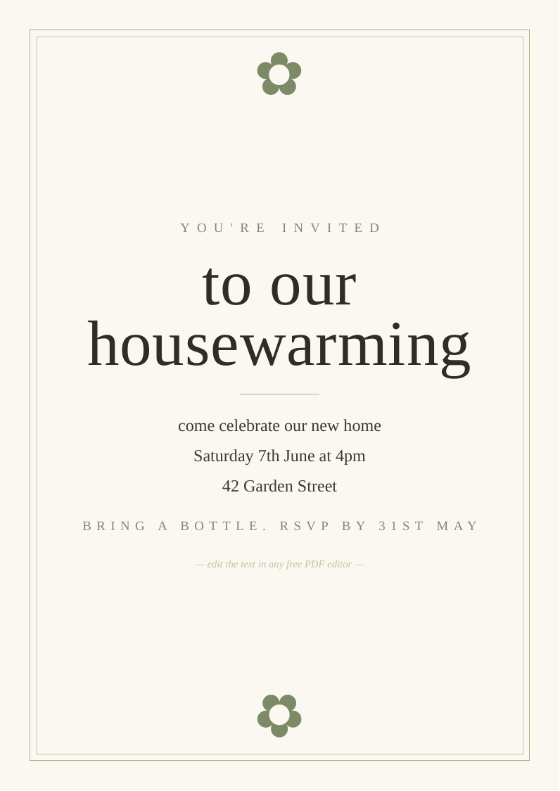 Invitation