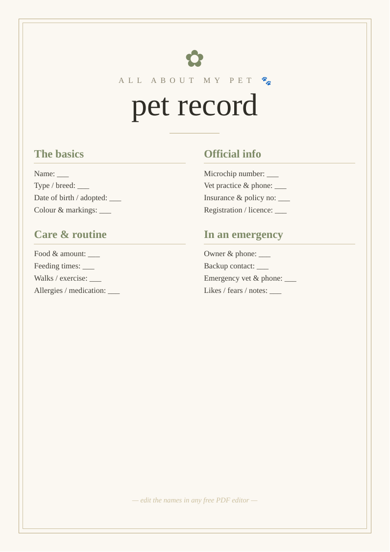 New pet adoption record