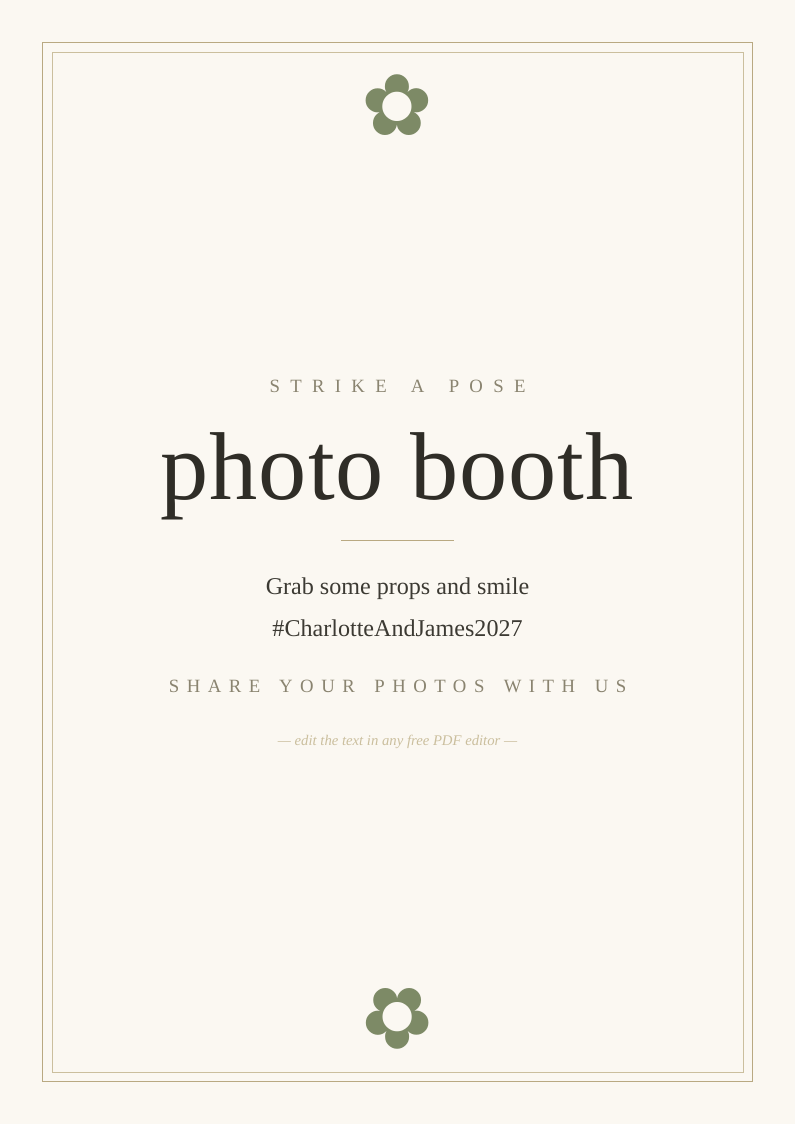 Photo booth