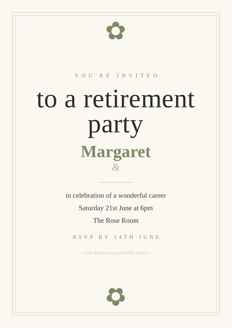 Invitation